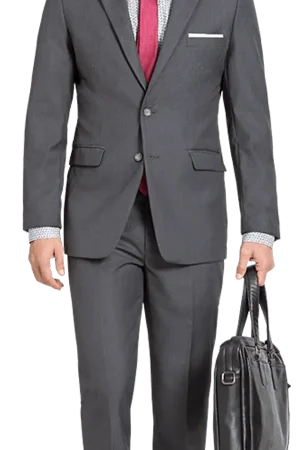 Men’s Classic Charcoal Grey Suit